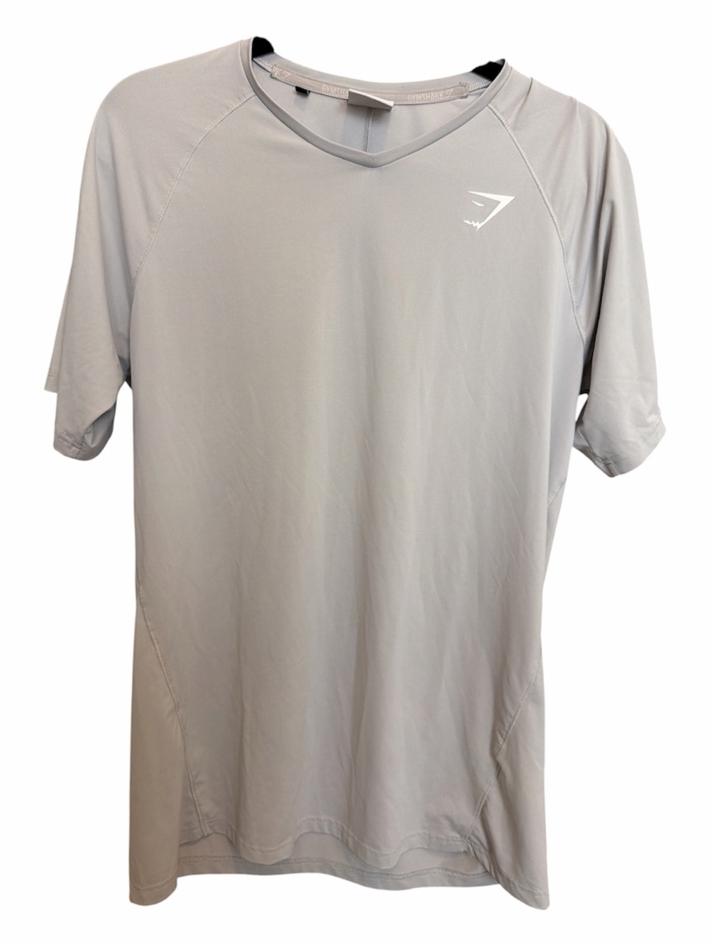 Gymshark Men's Short Sleeve V-Neck Shirt size Large
